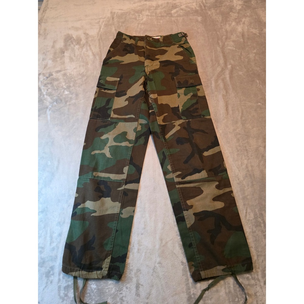 Propper BDU Cargo Pants Mens XS Regular Camo Woodland Military Tactical